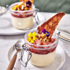 Rabarber Panna Cotta 